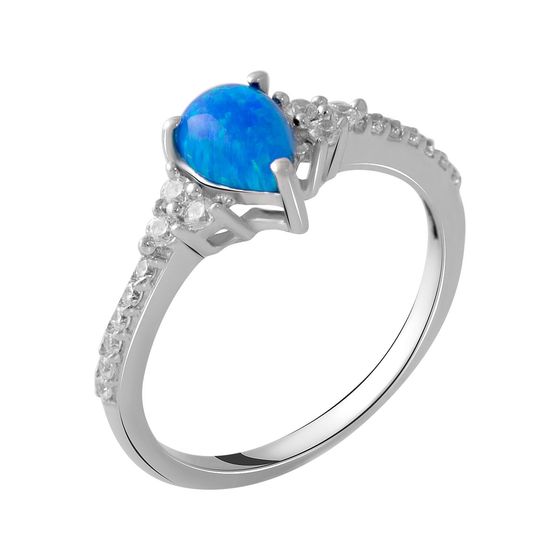 Серебряное кольцо с опалом 1.008ct