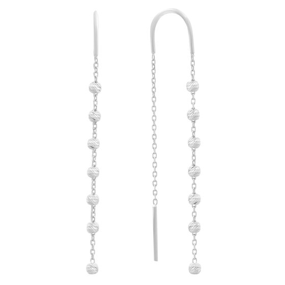 Золотые серьги без камней