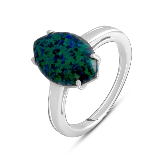 Серебряное кольцо с опалом 2.2ct