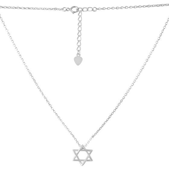 Серебряное колье без камней