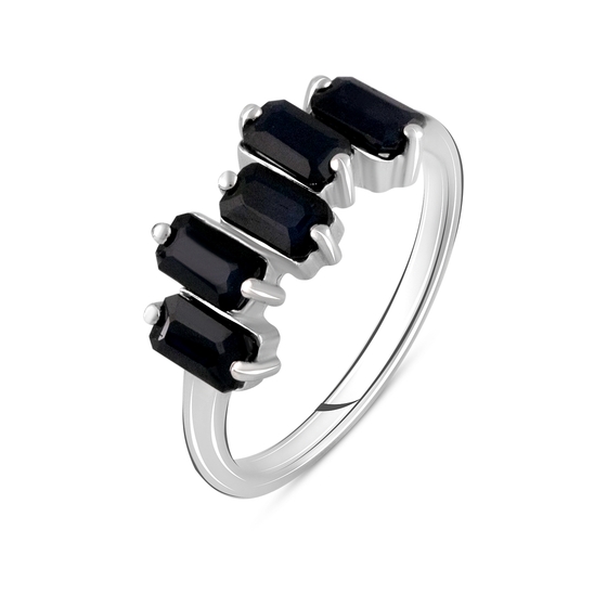 Серебряное кольцо с сапфиром 1.792ct