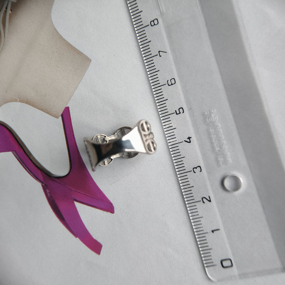 Серебряное кольцо без камней