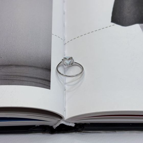 Серебряное кольцо с топазом 0.918ct