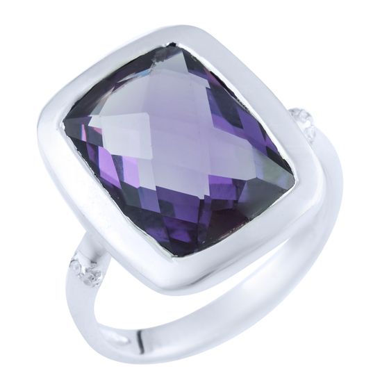 Серебряное кольцо с александритом 8.6ct