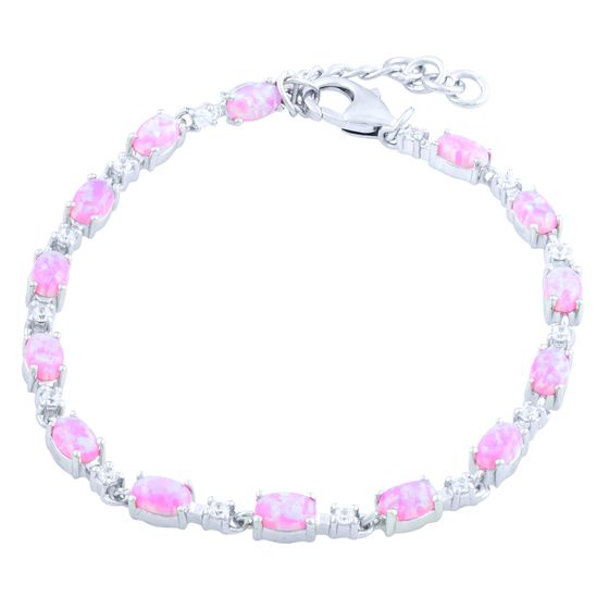 Серебряный браслет с опалом 3.042ct