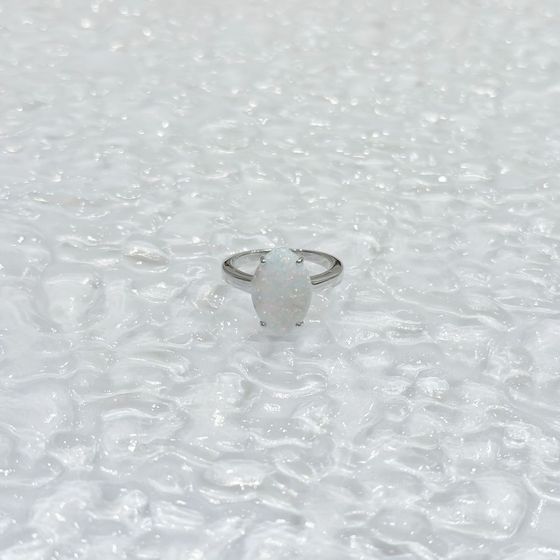 Серебряное кольцо с опалом 2.2ct