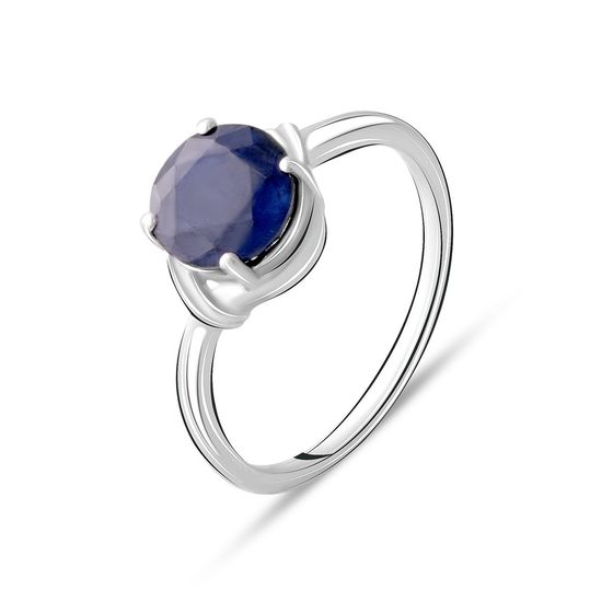 Серебряное кольцо с сапфиром 2.275ct