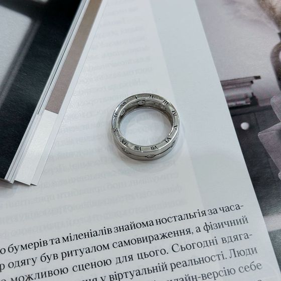 Серебряное кольцо с фианитами