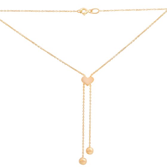 Золотое колье без камней