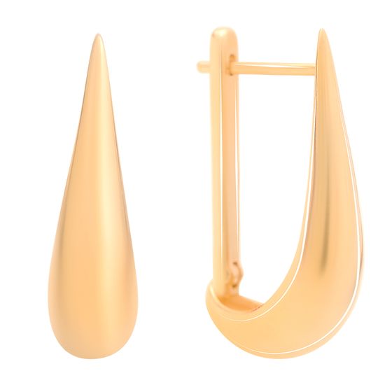 Серебряные серьги без камней