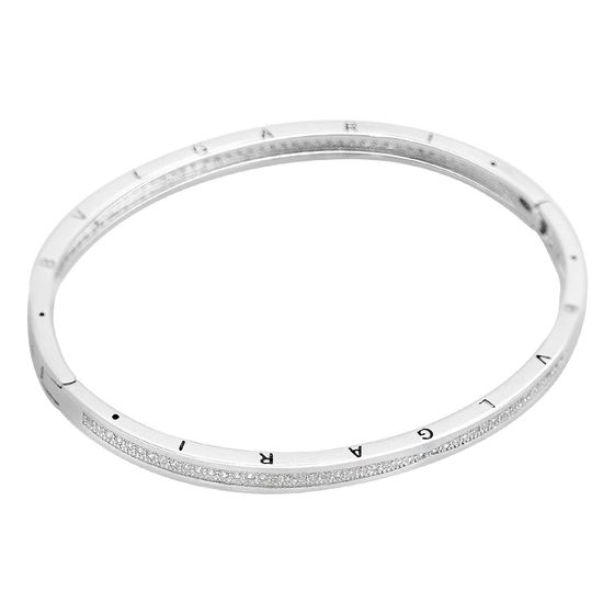 Серебряный браслет с фианитами