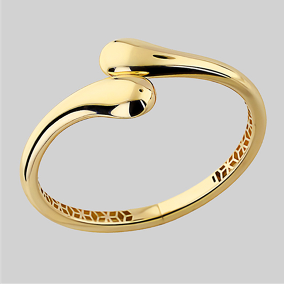 Золотой браслет без камней