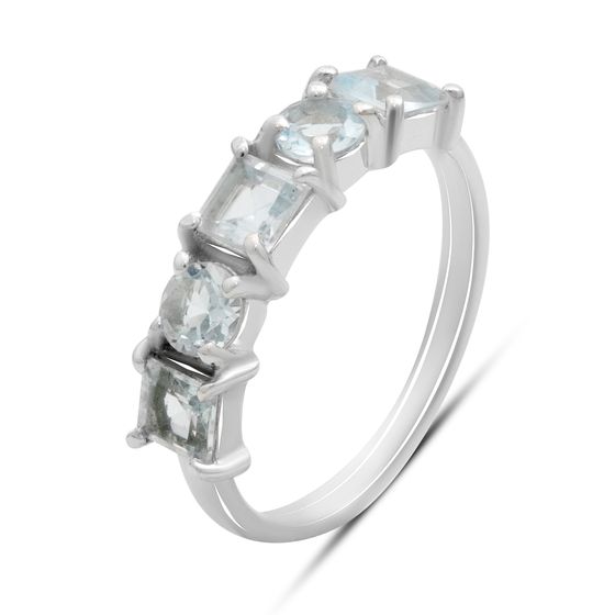 Серебряное кольцо с топазом 1.973ct