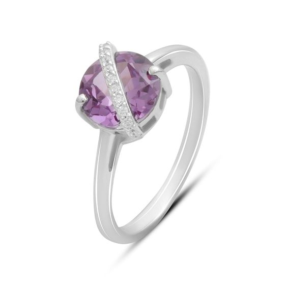 Серебряное кольцо с александритом 2.416ct