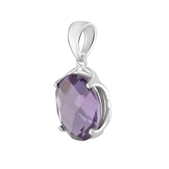 Серебряная подвеска с александритом 6.05ct