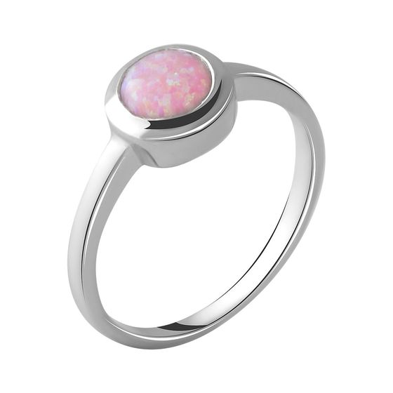 Серебряное кольцо с опалом 0.3ct