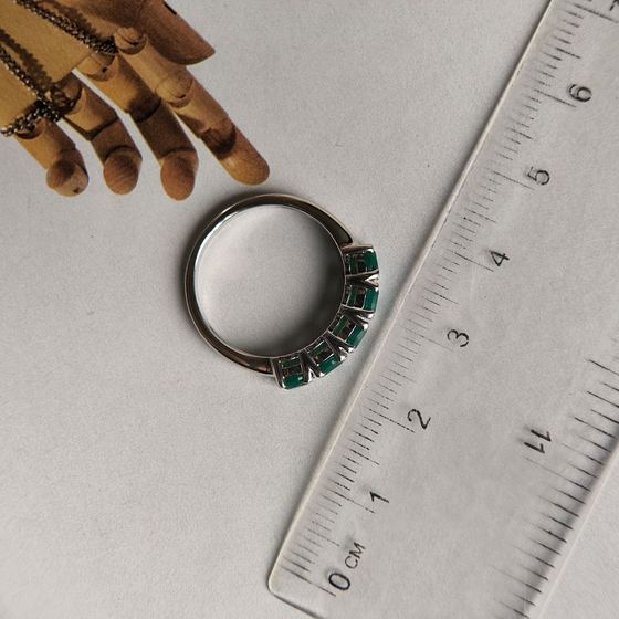 Серебряное кольцо с агатом 2.082ct