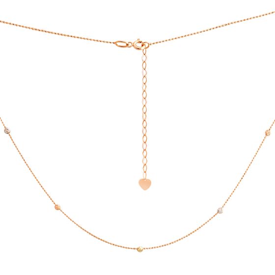 Золотое колье без камней