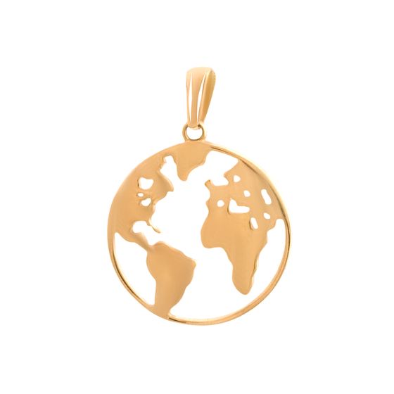 Золотая подвеска без камней