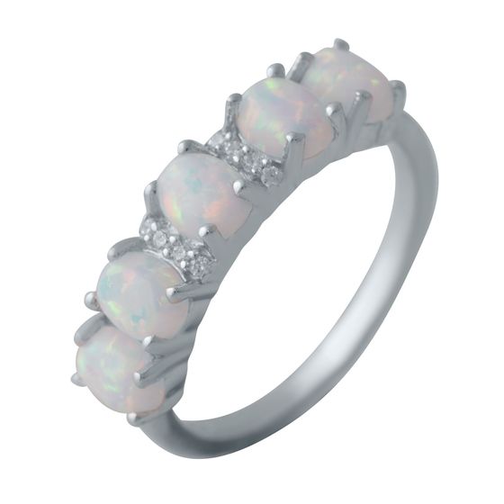 Серебряное кольцо с опалом 0.643ct