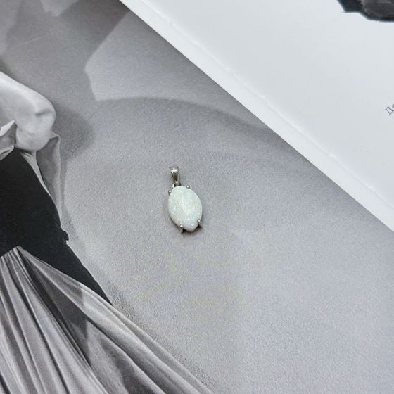 Серебряная подвеска с опалом 2.175ct