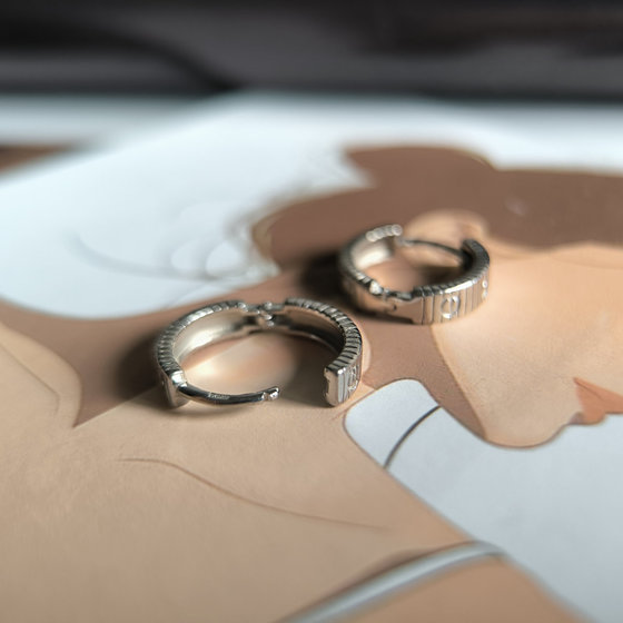 Серебряные серьги без камней