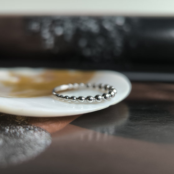 Серебряное кольцо без камней