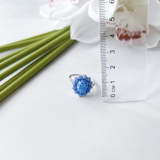Серебряное кольцо с опалом 1.417ct