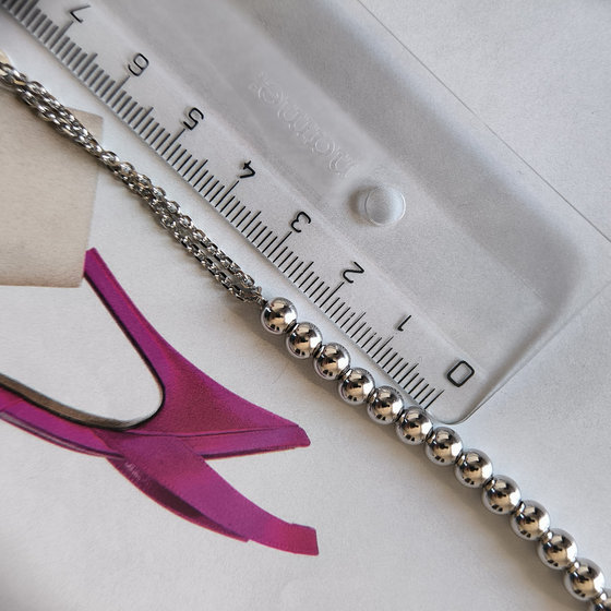 Серебряный браслет без камней