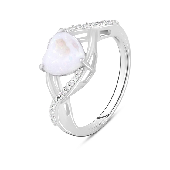 Серебряное кольцо с опалом 1.063ct