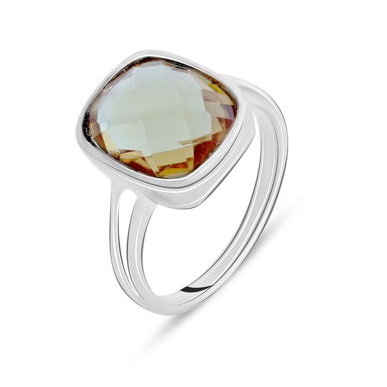 Серебряное кольцо с султанитом