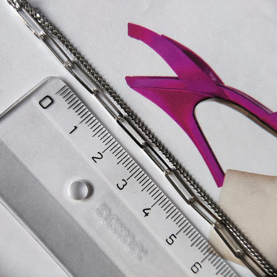 Серебряный браслет без камней