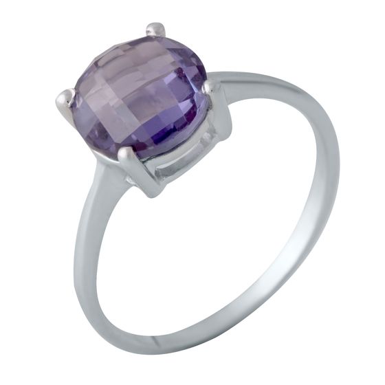 Серебряное кольцо с александритом 3.668ct