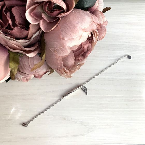 Серебряный браслет без камней