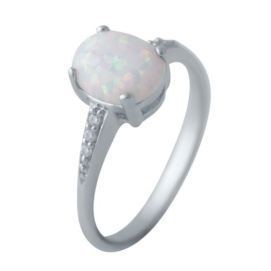 Серебряное кольцо с опалом 1.228ct